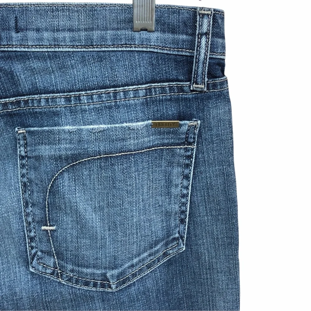 Fidelity AXL Girlfriend Jean Exile Vintage Sz 27 Medium Wash - Picture 7 of 16